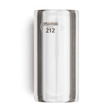 A clear glass slide with Dunlop branding on a white background