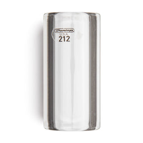 A clear glass slide with Dunlop branding on a white background