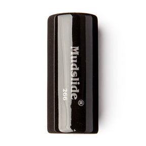 Black guitar slide with 'Mudslide' branding on a white background