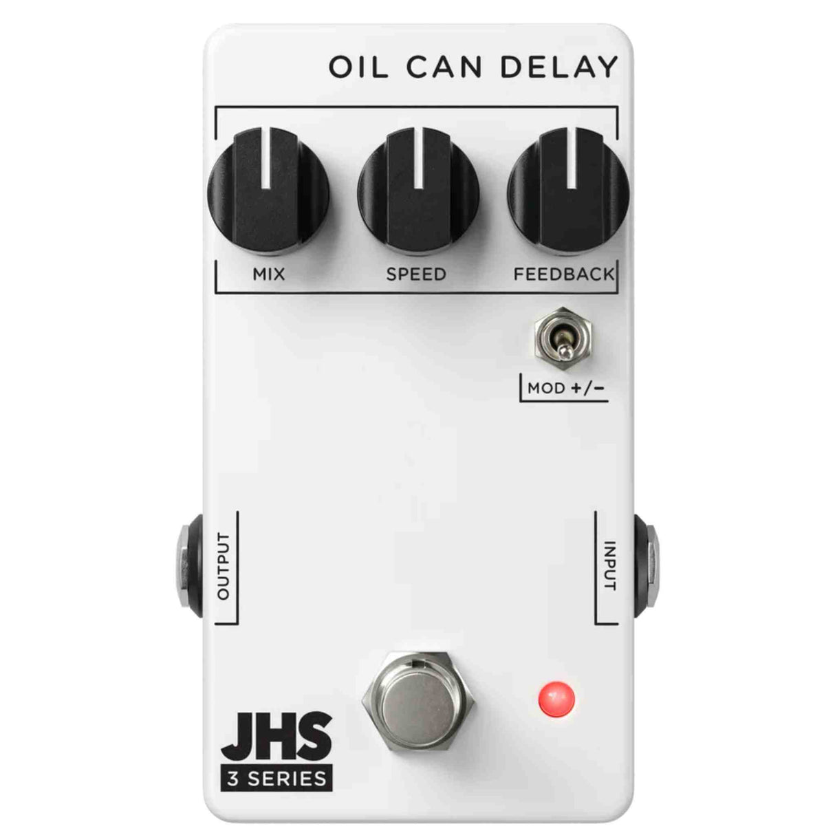 JHS 3 Series Oil Can Delay Pedal - White