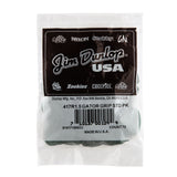 Pack of Jim Dunlop guitar picks with a clear plastic cover on a white background