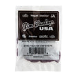 Packaged Jim Dunlop gator grip guitar picks on a white background