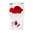 Pack of Tortex guitar picks with a red turtle logo on a white background