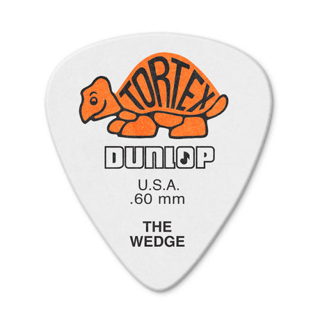 Guitar pick with Tortex Dunlop branding on a white background