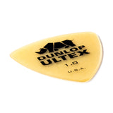 Dunlop Ultex guitar pick on a white background