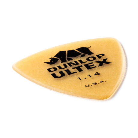Guitar pick with Dunlop Ultex branding on a white background