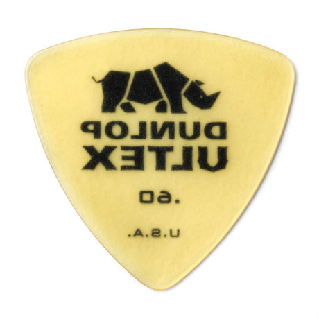 Dunlop Ultex guitar pick on a white background
