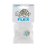 Tortex Flex guitar pick packaging with tortoise illustration on a white background