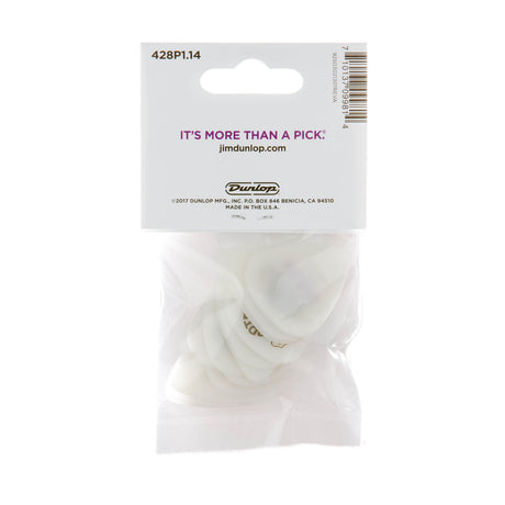 Dunlop guitar pick packaging with visible branding on a white background