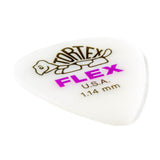 Tortex Flex guitar pick with size 1.14 mm on a white background