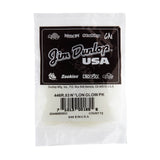 Packaged guitar picks with Jim Dunlop branding on a white background