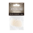 Dunlop guitar pick packaging with picks inside on a white background