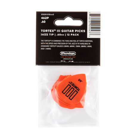 Pack of orange guitar picks with Dunlop branding on a white background