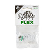 Pack of Tortex Flex guitar picks with packaging on a white background
