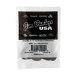 A  bag of Dunlop branded guitar picks on a white background