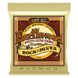 A package of acoustic guitar strings with Ernie Ball Earthwood branding on a transparent background