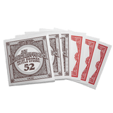 Individually packaged acoustic guitar strings with Ernie Ball Earthwood branding on a transparent background