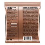Ernie Ball Paradigm string packaging with detailed information on a white background