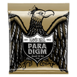 Ernie Ball Paradigm guitar string package with an eagle illustration on a black background