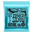 Ernie Ball Mighty Slinky guitar strings packaging with an eagle illustration on a white background