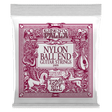 Package of Ernie Ball Ernesto Palla classical guitar strings on a white background