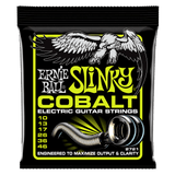 Ernie Ball Slinky Cobalt electric guitar strings packaging with eagle illustration