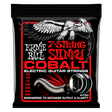 Ernie Ball 7-string slinky cobalt electric guitar strings packaging with eagle design.