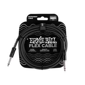 Ernie Ball flex cable packaging on a white background
