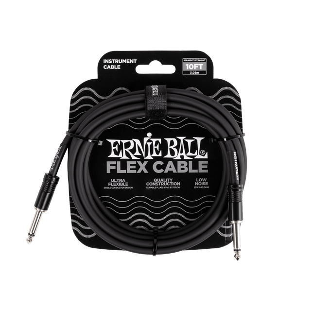 Ernie Ball flex cable packaging on a white background