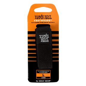 Ernie Ball fretwrap packaging on a black background