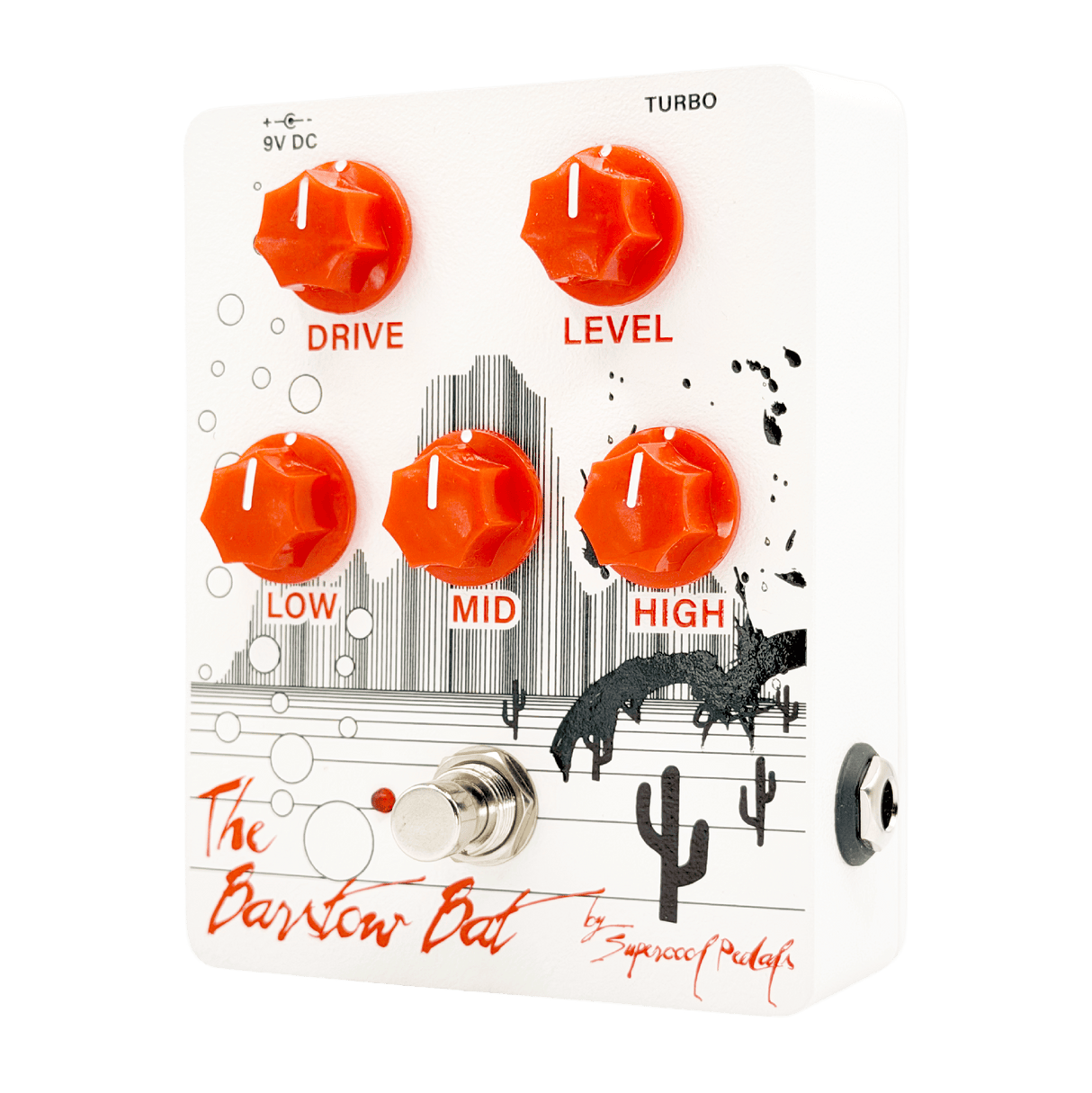 Supercool Pedals The Barstow Bat Distortion Pedal