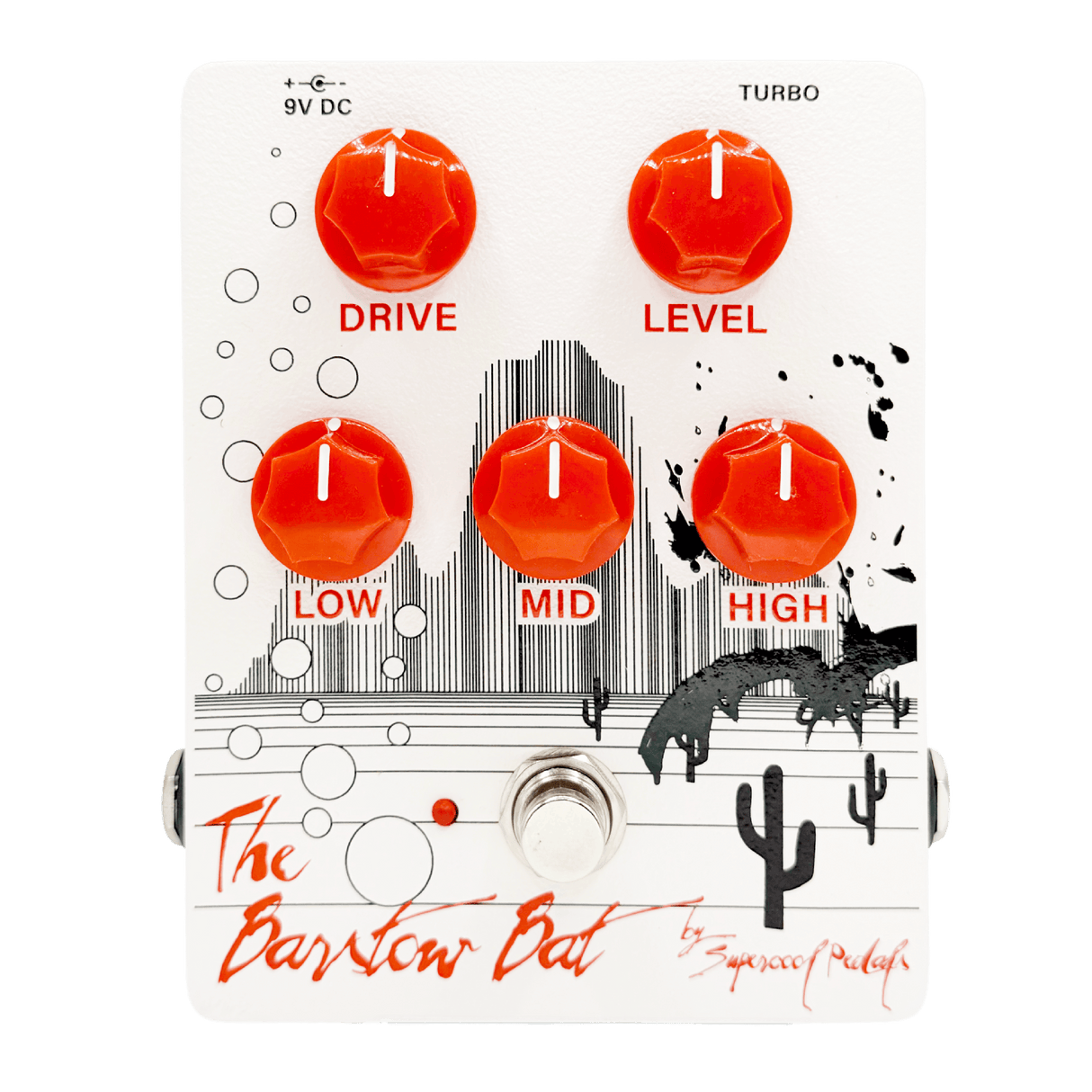 Supercool Pedals The Barstow Bat Distortion Pedal