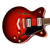 Gretsch G2655 Streamliner Center Block Jr. Double-Cut with V-Stoptail- Claret Burst