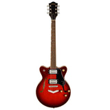 Gretsch G2655 Streamliner Center Block Jr. Double-Cut with V-Stoptail- Claret Burst