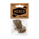 Herco Flex Series guitar picks in packaging on a white background