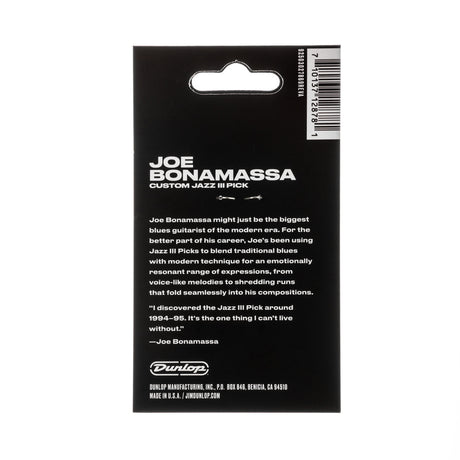 Joe Bonamassa variety pick pack on a white background