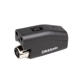 D'Addario microphone adapter on a white background