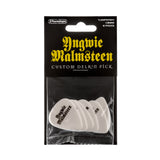 Pack of Yngwie Malmsteen custom delrin guitar picks with Dunlop branding.