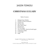A Christmas Lullaby Piano Book - Jason Tonioli