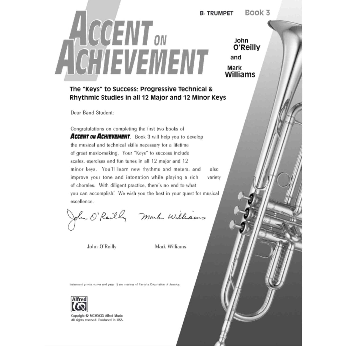 Accent on Achievement - B♭ Trumpet - Book 3