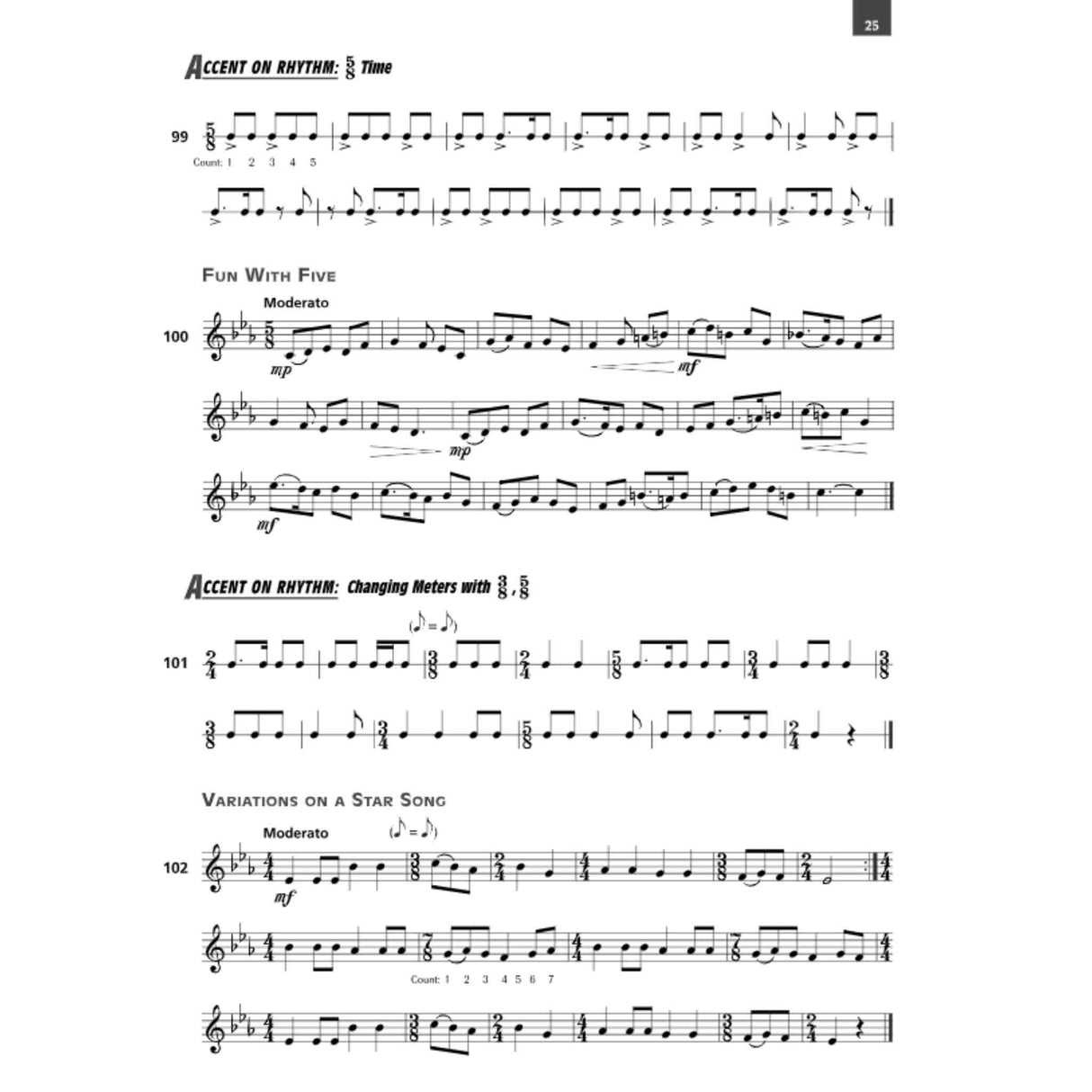 Accent on Achievement - B♭ Trumpet - Book 3