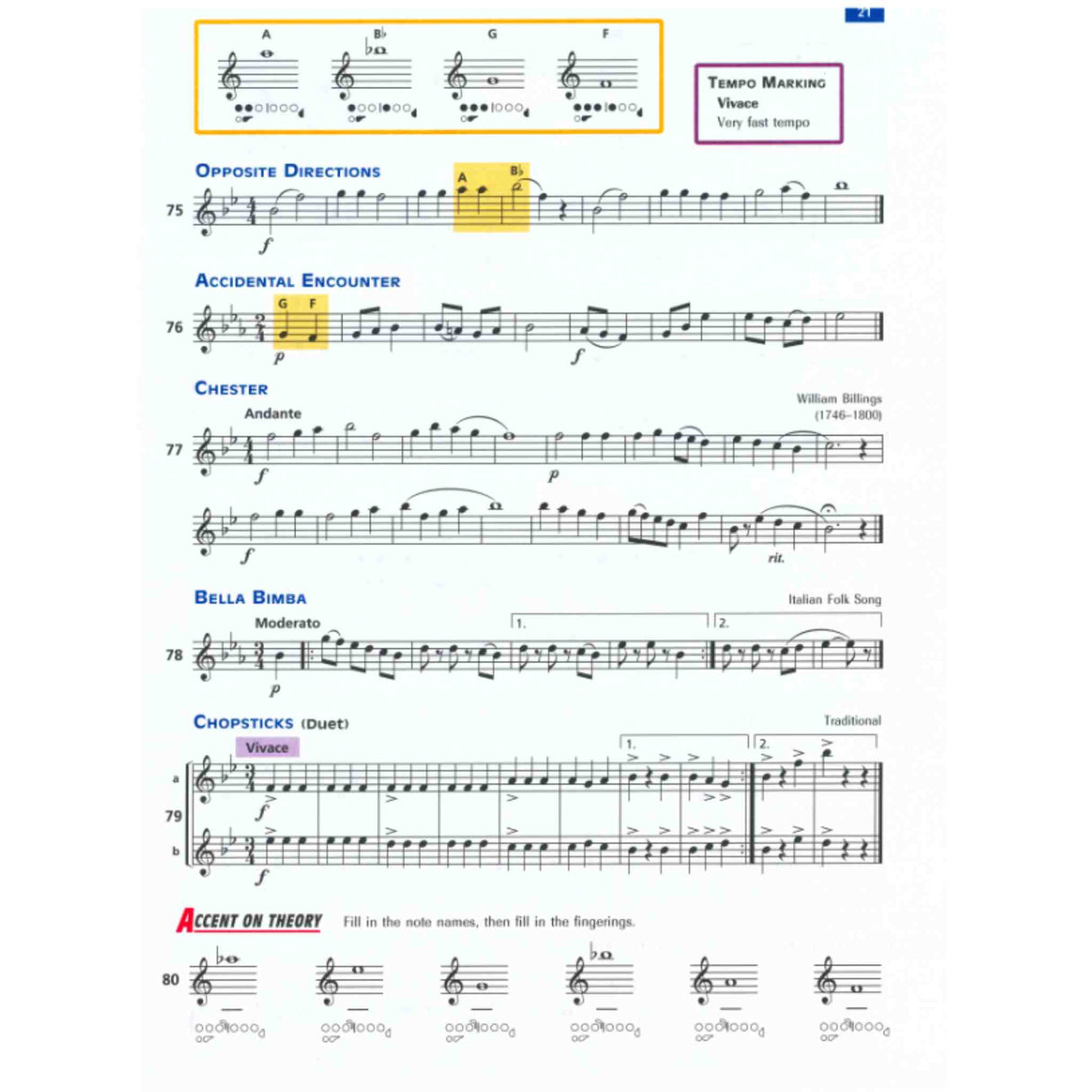Accent on Achievement - Flute - Book 1