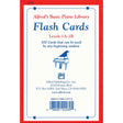 Flash cards packaging for Alfred's Basic Piano Library with piano illustration and text.