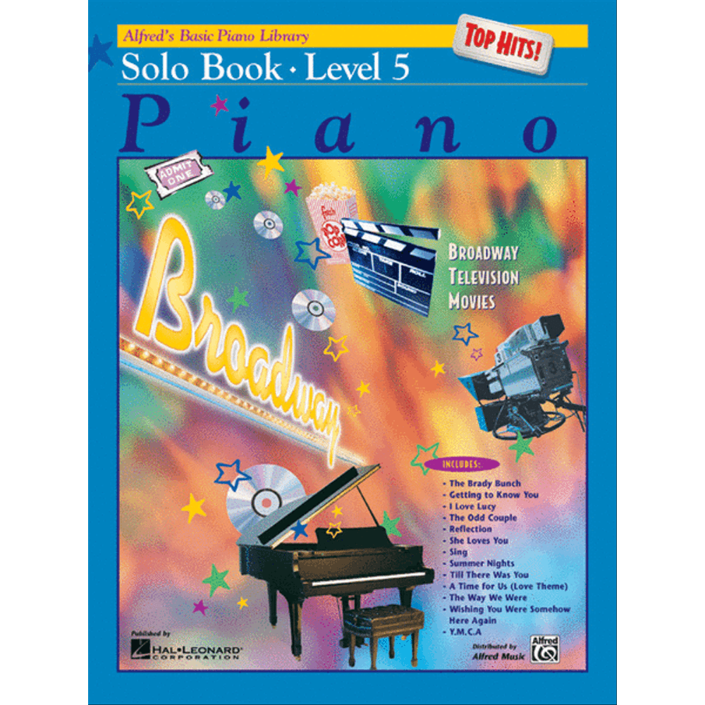 Alfred’s Basic Piano Library: Top Hits! Solo Book 5