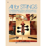 Book cover of 'All for Strings Cello Book 1' comprehensive string method by Gerald E. Anderson and Robert S.