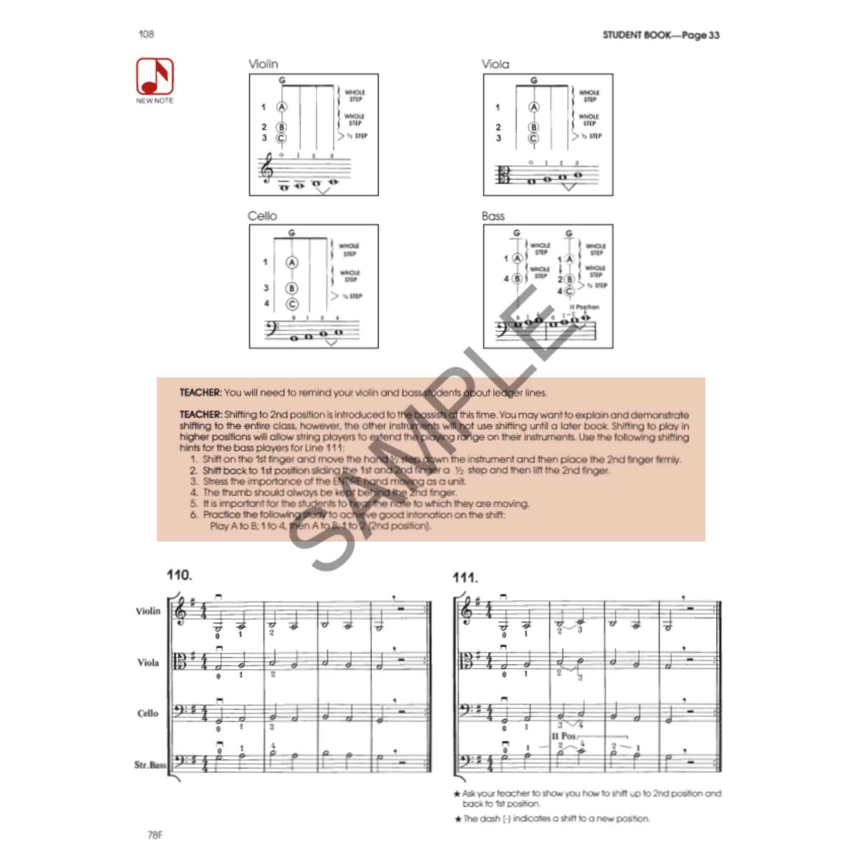 All For Strings - Score & Manual - Book 1