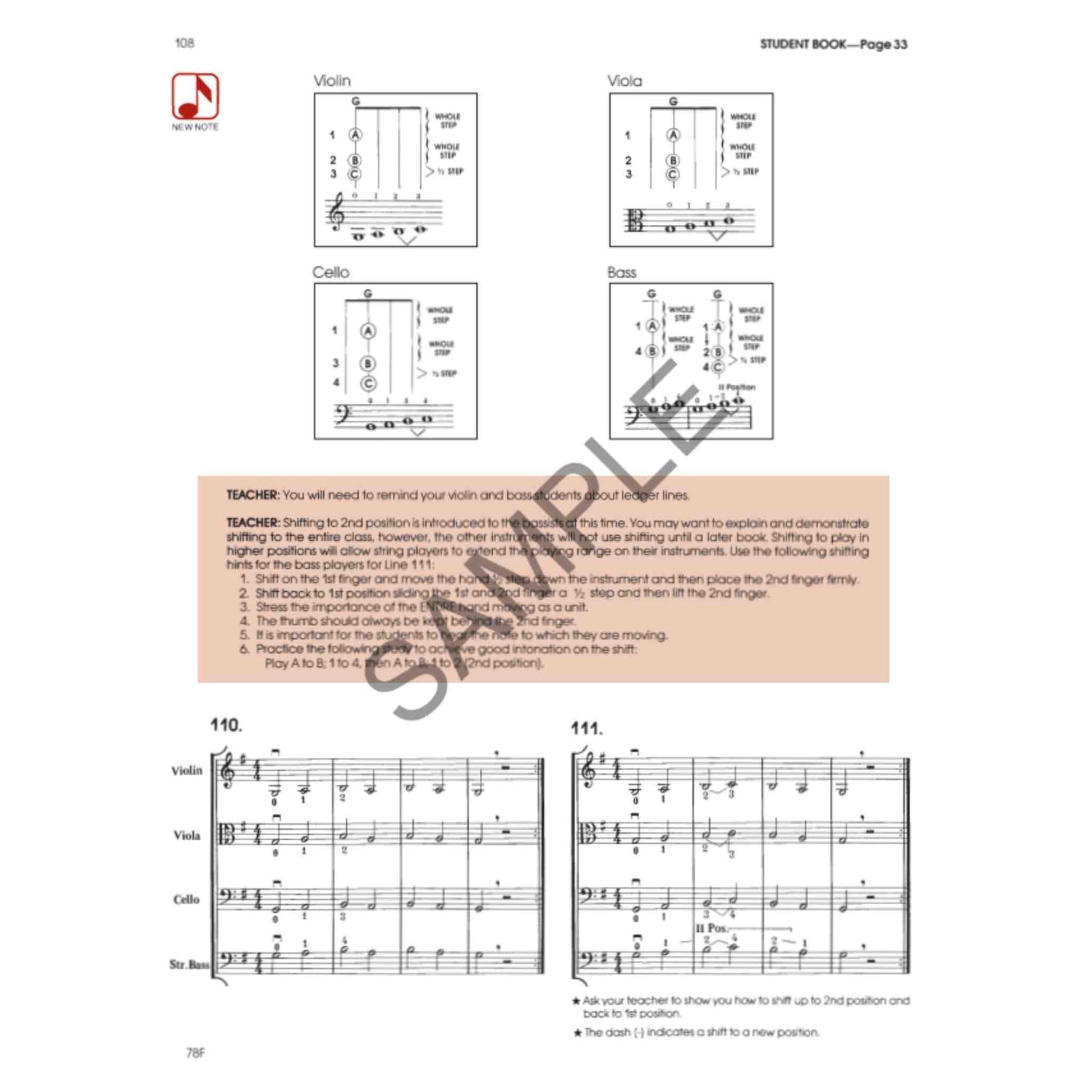 All For Strings - Score & Manual - Book 1