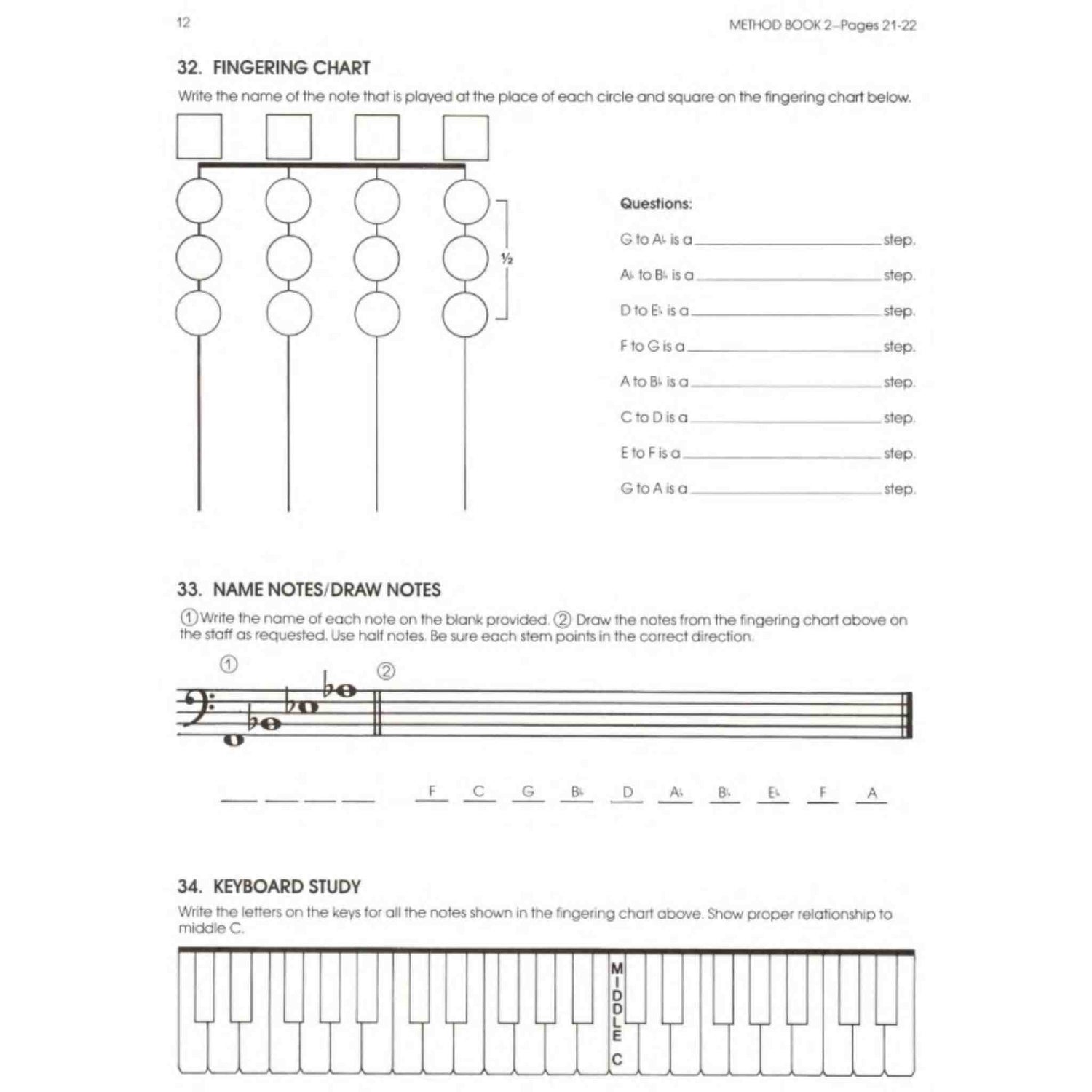 All For Strings Theory - String Bass - Workbook 2