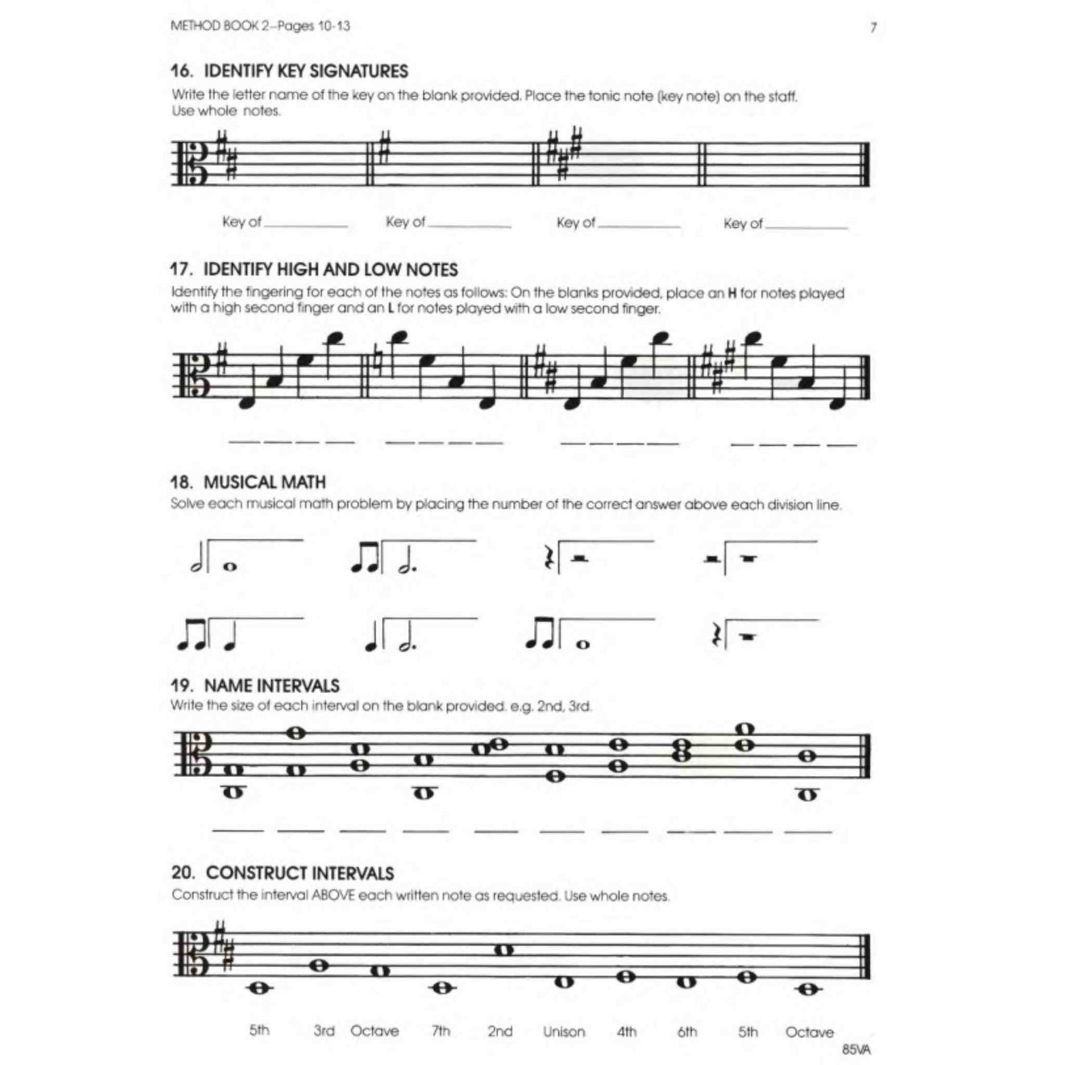 All For Strings Theory - Viola - Workbook 2
