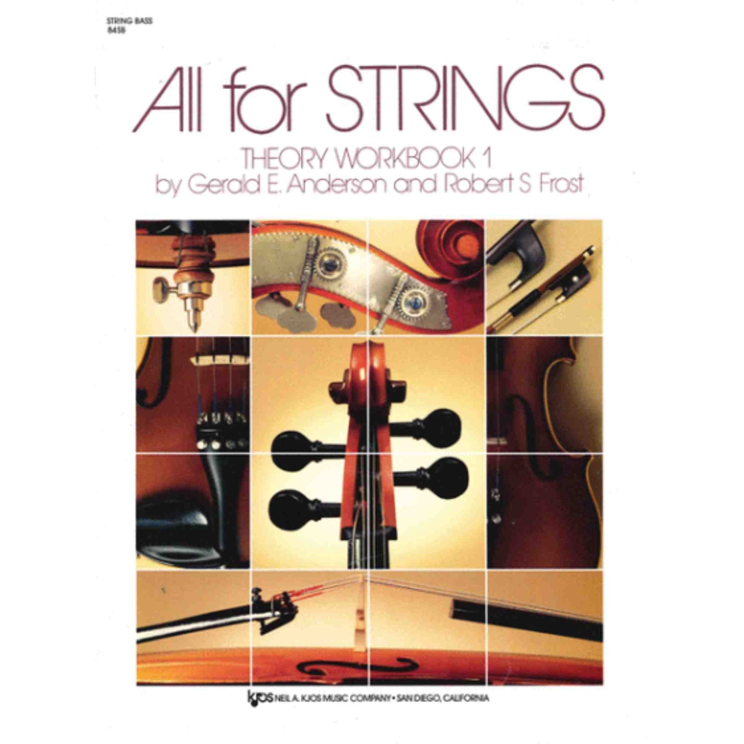 All For Strings Theory - String Bass - Workbook 1
